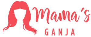 Mama's Ganja Cannabis Logo Horizontal