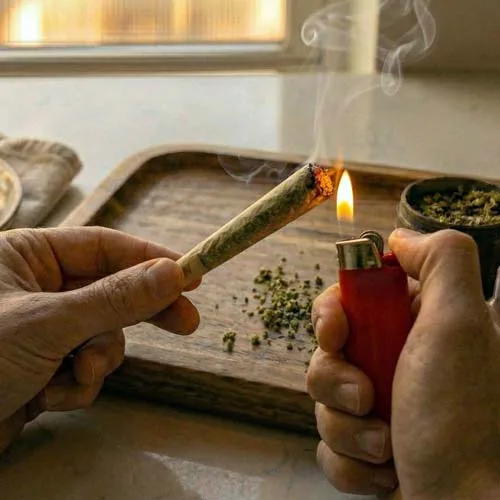 Properly Lighting a Cone With a Bic Lighter While Rotating It Properly Lighting a Cone With a Bic Lighter While Rotating It